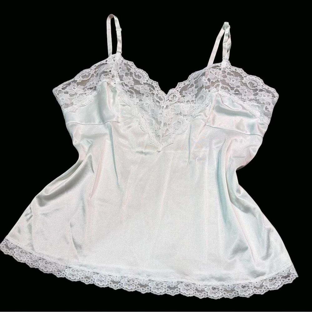 White Vintage Lace Camisole Top